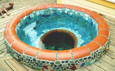 Mosaic Hot Tub
